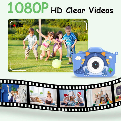 Dinosaur Kids Selfie 48MP 1080P HD Cartoon Digital Camera - A-1 Thread Vault
