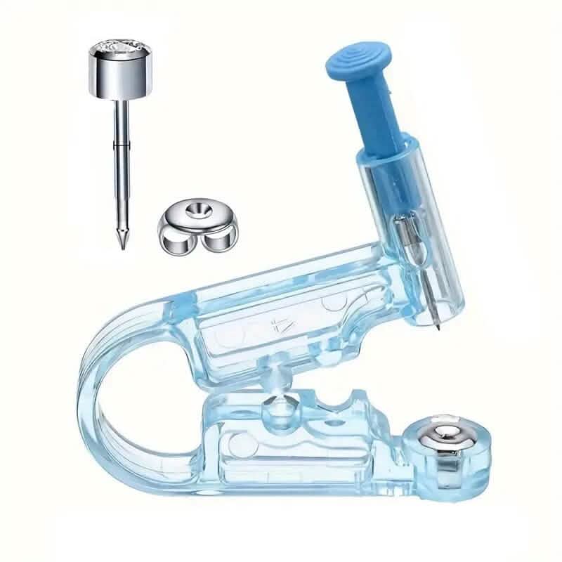 Disposable Safety Crystal Earring Piercer Machine with Stud - A-1 Thread Vault