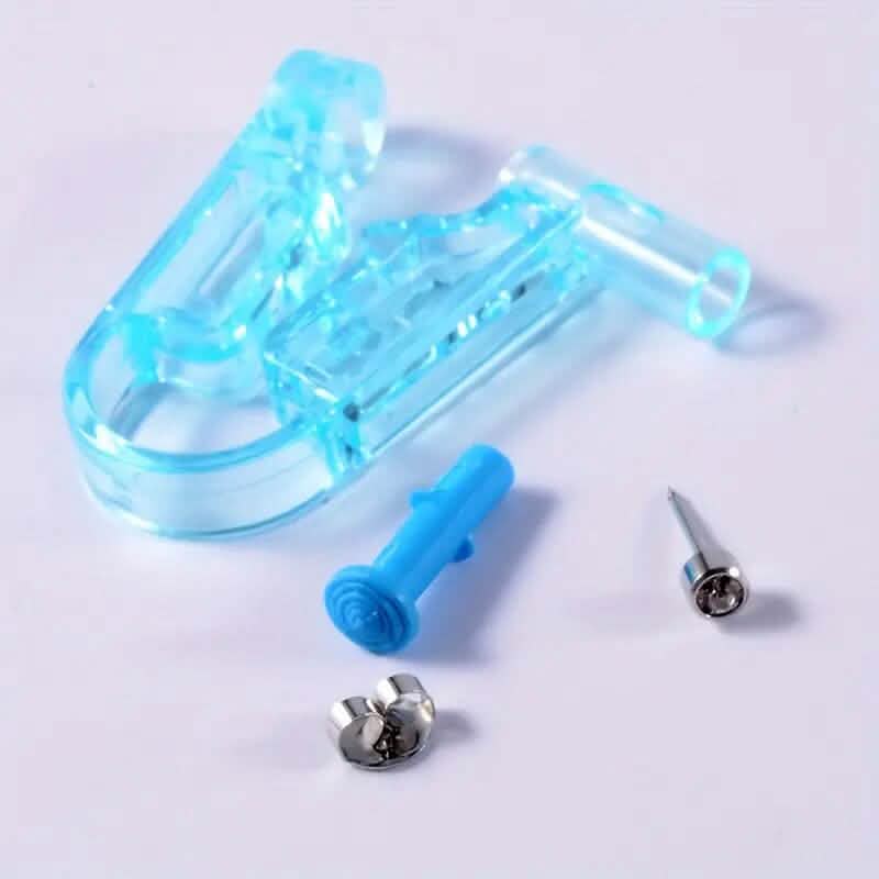 Disposable Safety Crystal Earring Piercer Machine with Stud - A-1 Thread Vault