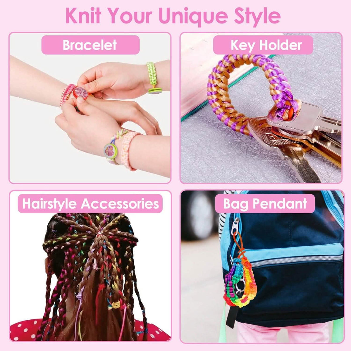 DIY Bracelet Making Kit for Kids - A-1 Thread Vault