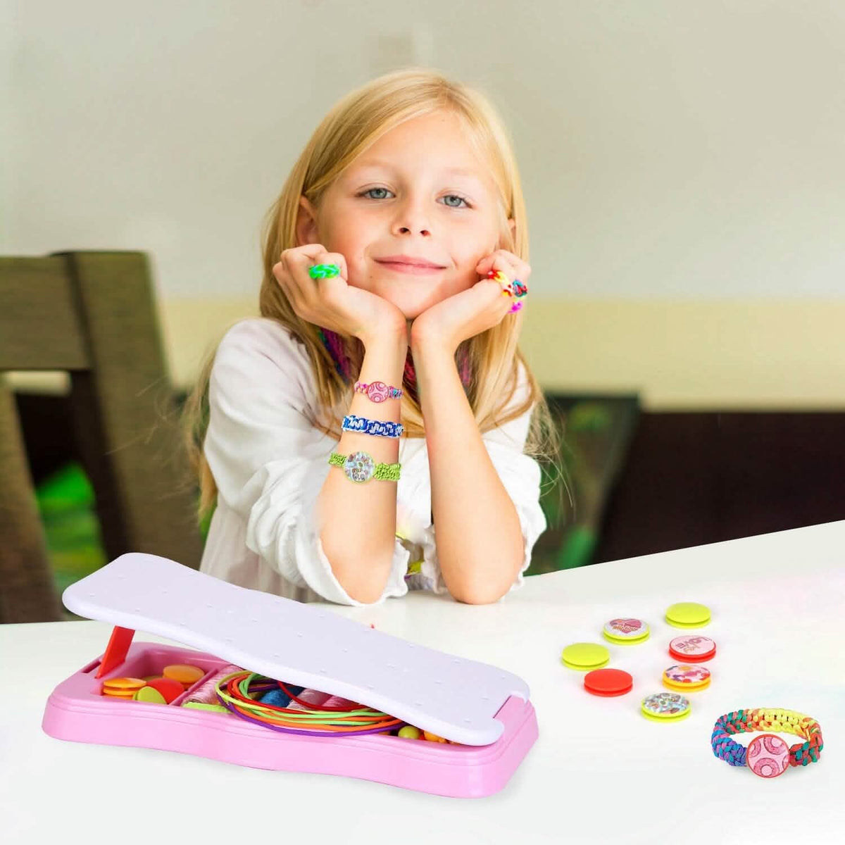 DIY Bracelet Making Kit for Kids - A-1 Thread Vault
