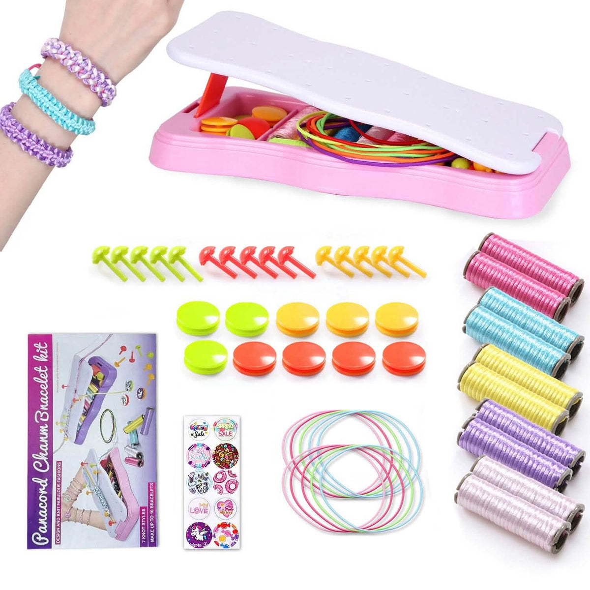 DIY Bracelet Making Kit for Kids - A-1 Thread Vault