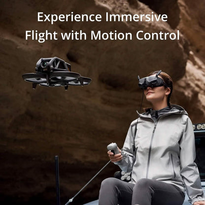 DJI Avata Fly Smart Combo (DJI FPV Goggles V2) - First-Person View Drone UAV Quadcopter with 4K Stabilized Video (Refurbished) - A-1 Thread Vault