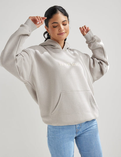 Do Not Fear Grey Unisex Hoodie - A-1 Thread Vault