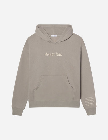 Do Not Fear Grey Unisex Hoodie - A-1 Thread Vault