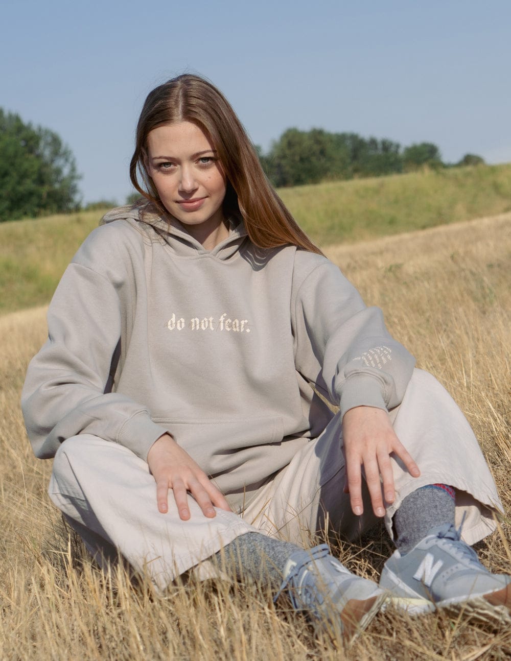 Do Not Fear Grey Unisex Hoodie - A-1 Thread Vault