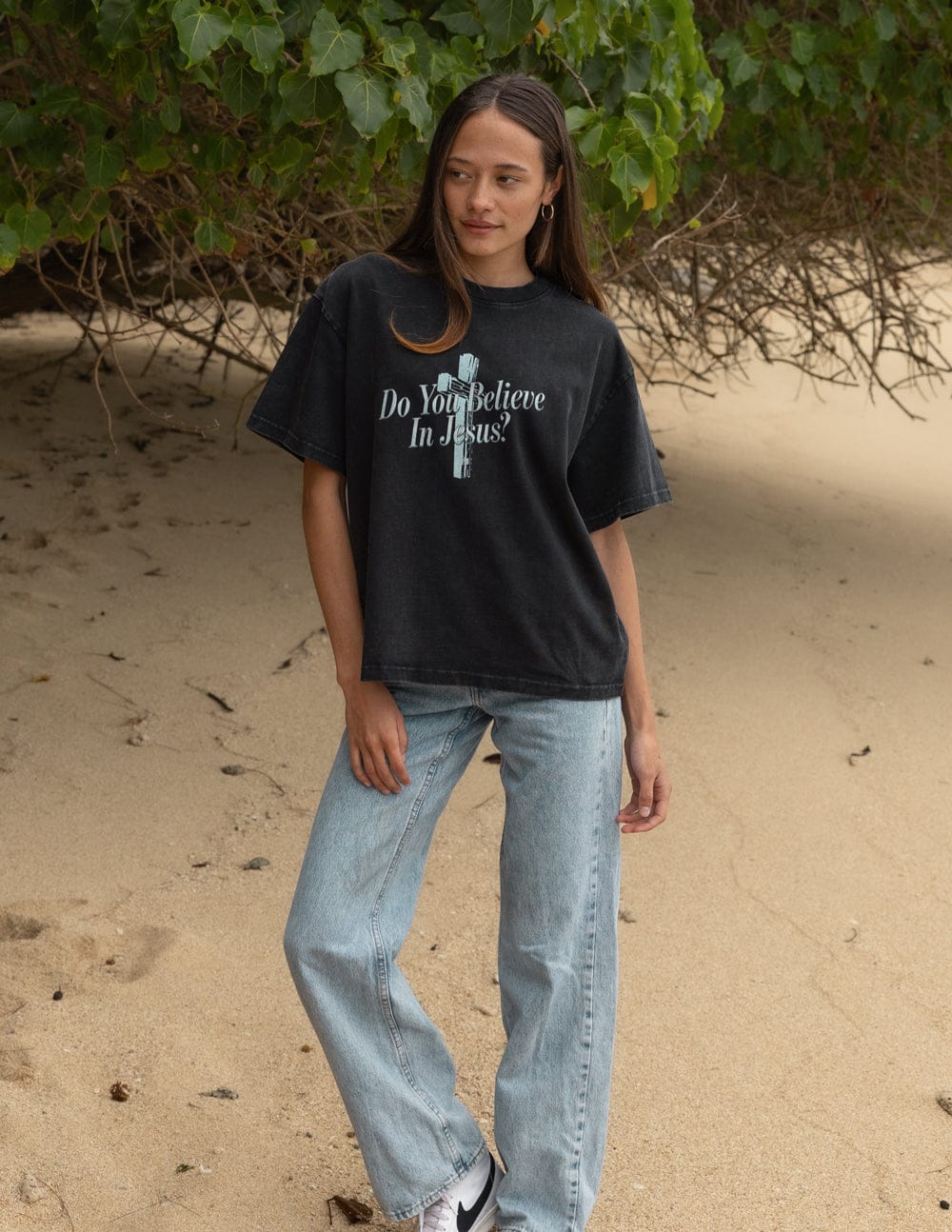 Do You Believe in Jesus Heavyweight Tee - A-1 Thread Vault