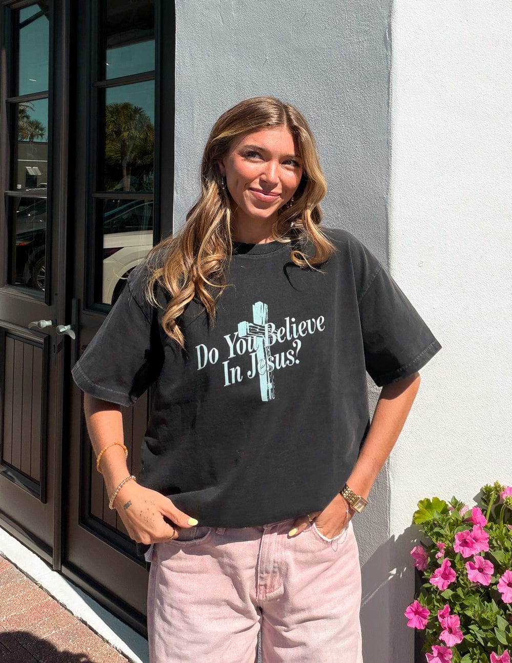 Do You Believe in Jesus Heavyweight Tee - A-1 Thread Vault