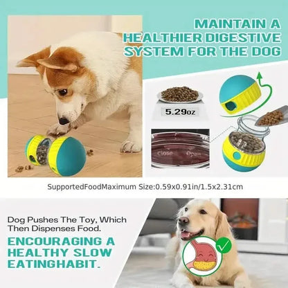 Dog Puzzle Toy with Adjustable Treat Dispensing - A-1 Thread Vault