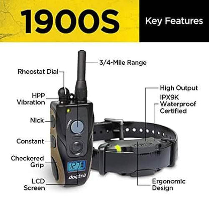 Dogtra 1900S Remote Training E-Collar (Refurbished) - A-1 Thread Vault