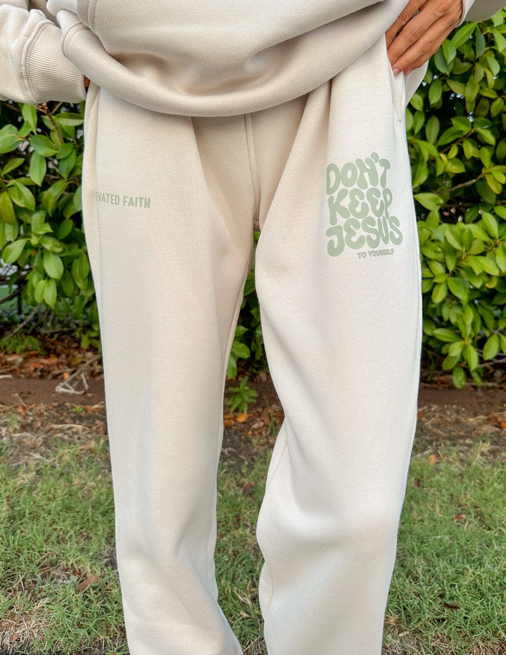 Don't Keep Jesus to Yourself Unisex Sweatpant - A-1 Thread Vault