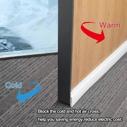 Door Draft Stopper Under Door Seal for Exterior/Interior Doors - A-1 Thread Vault