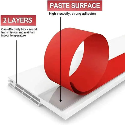 Door Draft Stopper Under Door Seal for Exterior/Interior Doors - A-1 Thread Vault