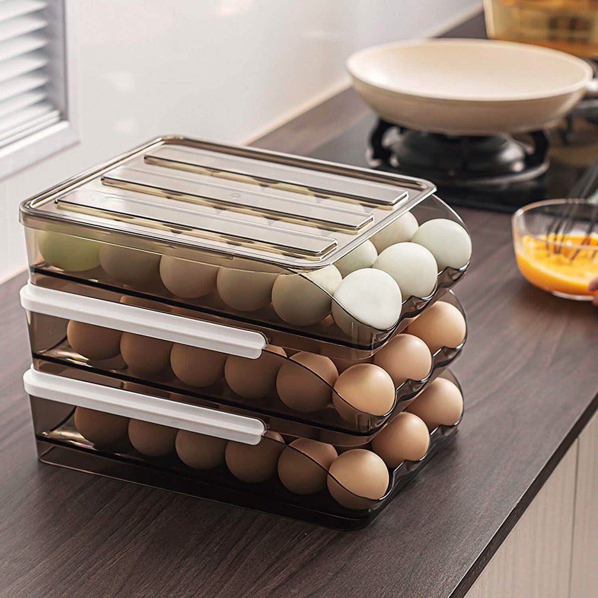 Double Layer Egg Storage for Refrigerator - A-1 Thread Vault