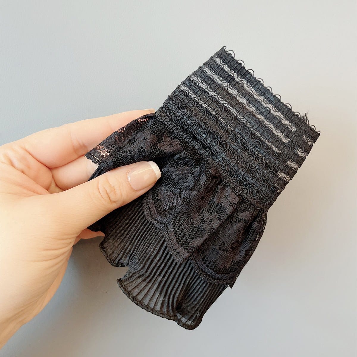 Double Layer Lace Ruffle Cuff Sleeves (MAC421) - A-1 Thread Vault