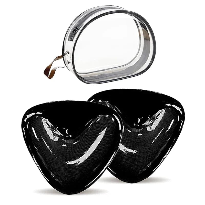 Double-Sided Sticky Bra Pads Women Summer Ultra Instant Push Up Bra Pads Reusable Padded Inserts Strapless Lift For Swimsuit - A-1 Thread Vault