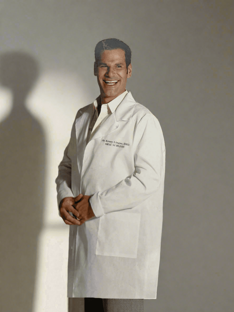 Dr. Kenny Lingus Lab Coat Costume - A-1 Thread Vault