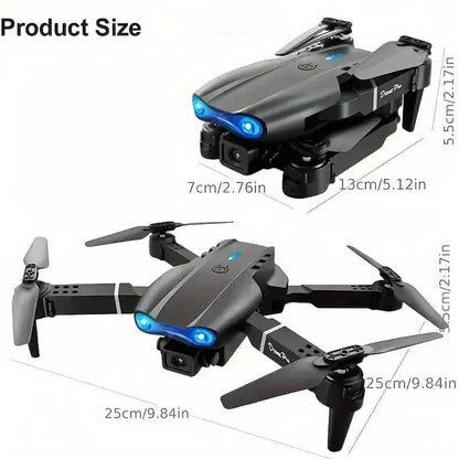 Drone HD Dual Camera, WiFi FPV Foldable RC Quadcopter - A-1 Thread Vault