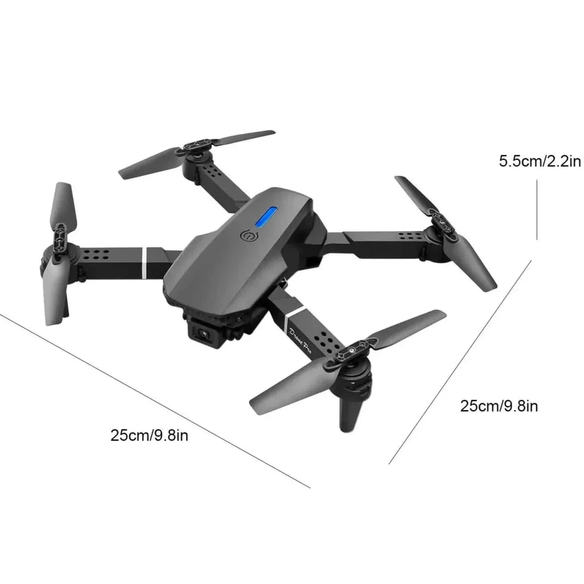 Drone MAX 2025 – Dual Camera, 1080p HD, 40min Battery, Obstacle Avoidance, Remote Control, USB Charging - A-1 Thread Vault