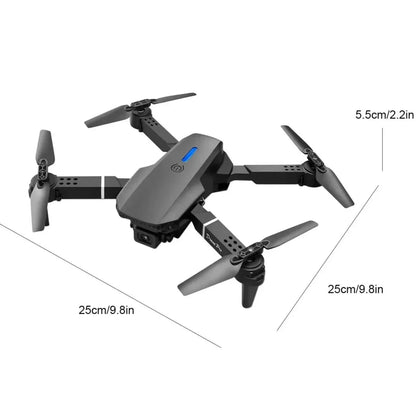 Drone MAX 2025 – Dual Camera, 1080p HD, 40min Battery, Obstacle Avoidance, Remote Control, USB Charging - A-1 Thread Vault