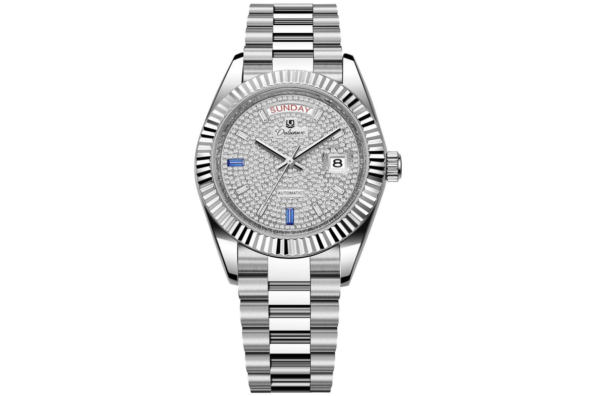 Dual-calendar Automatic Mechanical Mens Watch - A-1 Thread Vault