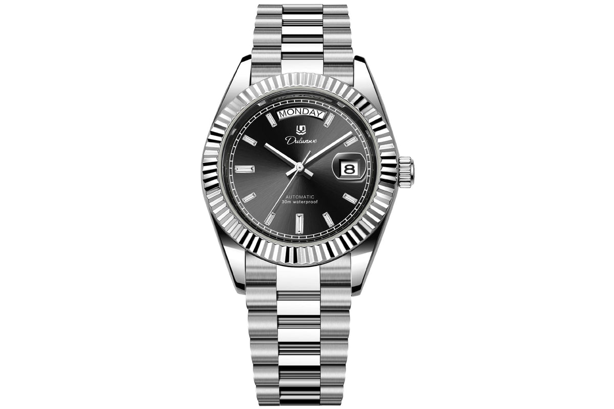 Dual-calendar Automatic Mechanical Mens Watch - A-1 Thread Vault