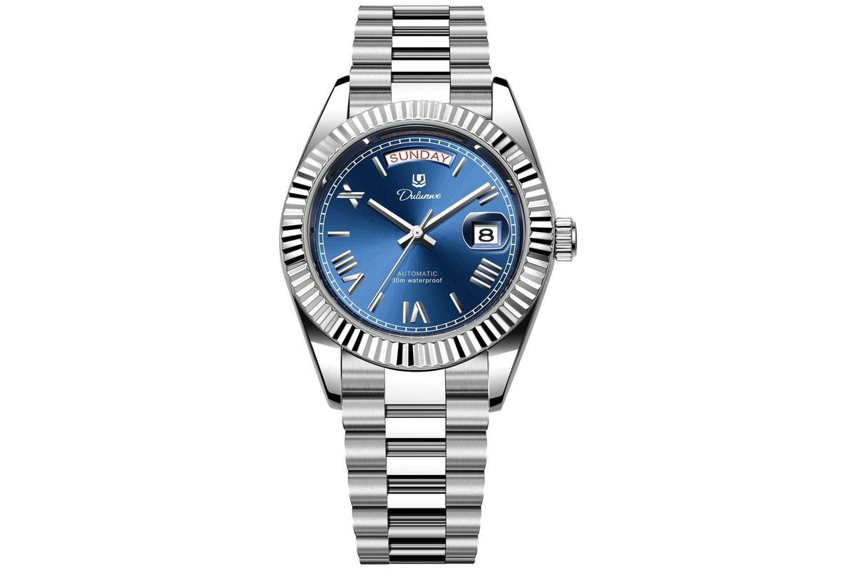 Dual-calendar Automatic Mechanical Mens Watch - A-1 Thread Vault