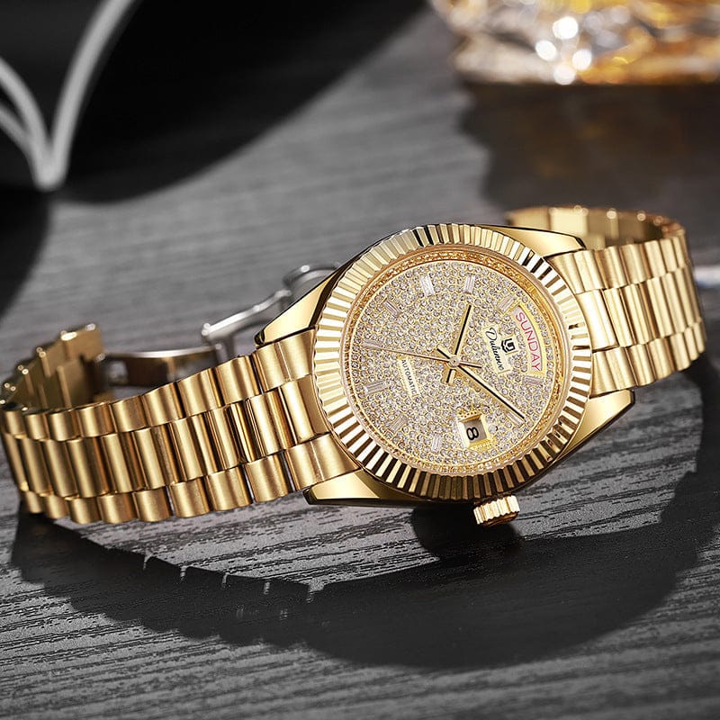 Dual-calendar Automatic Mechanical Mens Watch - A-1 Thread Vault