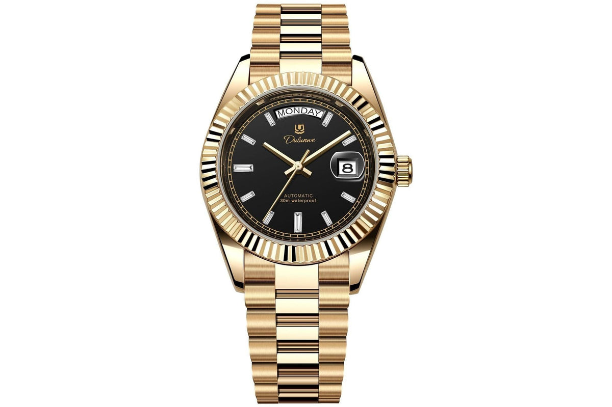 Dual-calendar Automatic Mechanical Mens Watch - A-1 Thread Vault