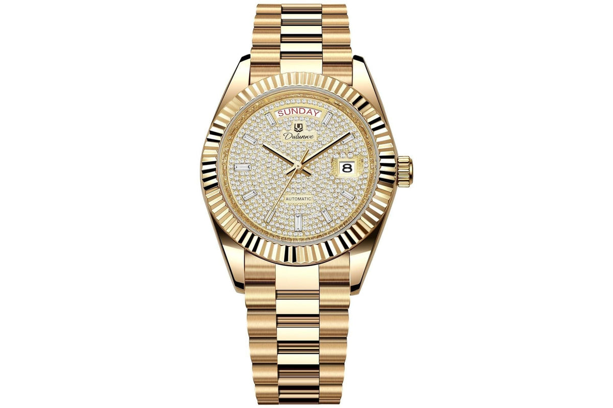 Dual-calendar Automatic Mechanical Mens Watch - A-1 Thread Vault
