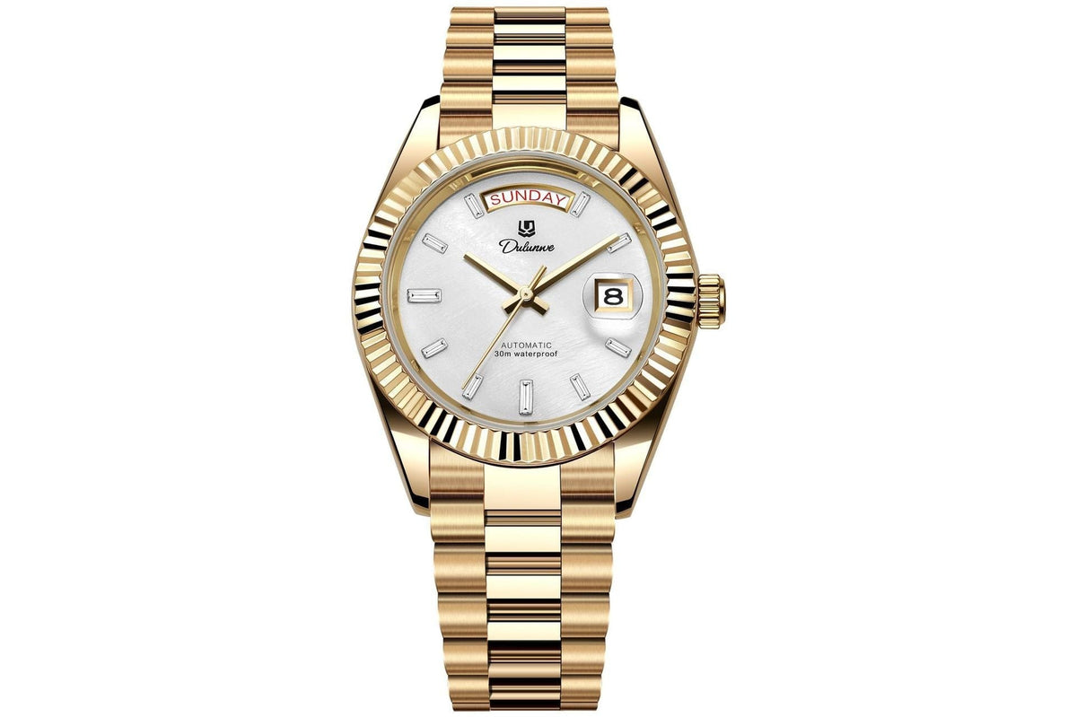 Dual-calendar Automatic Mechanical Mens Watch - A-1 Thread Vault