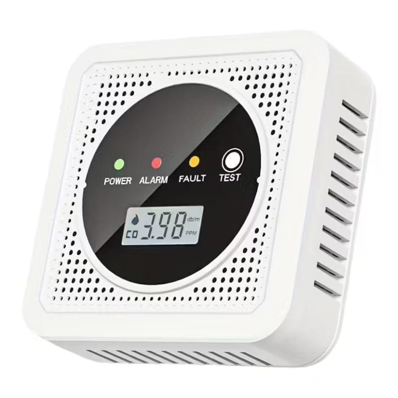 Dual Sensor Smoke & Carbon Monoxide Detector Alarm with LCD Display - A-1 Thread Vault