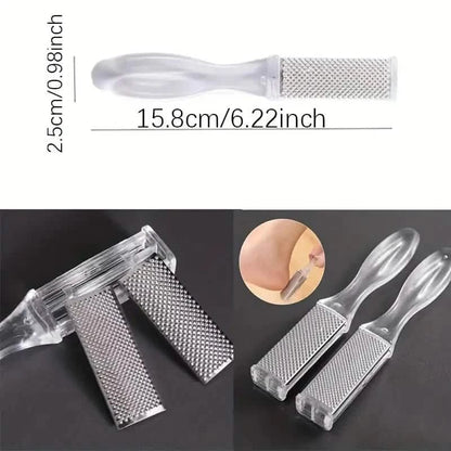 Dual-Sided Foot File - Callus Remover & Pedicure Tool for Smooth, Soft Feet, Toenail, Skin Care - A-1 Thread Vault