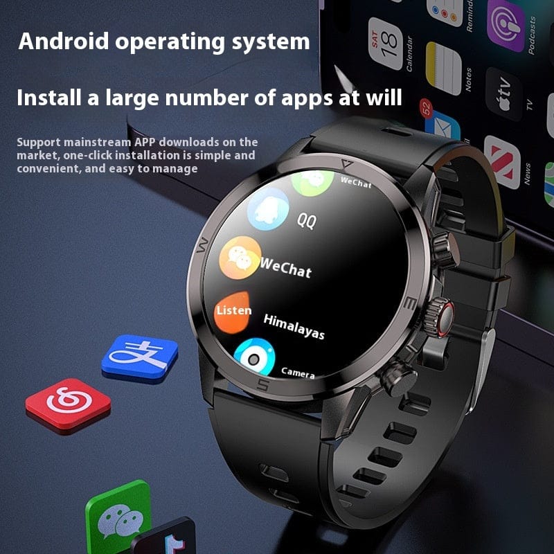 Dual-system Wearable Waterproof Smart Watch - A-1 Thread Vault