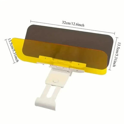 Dual-Use Car Sun Visor – Polarized Day & Night Anti-Glare, UV Resistant - A-1 Thread Vault