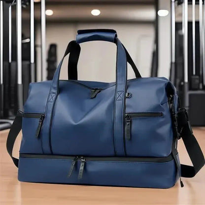 Durable Large Weekender Bag with Shoe Compartment - A-1 Thread Vault