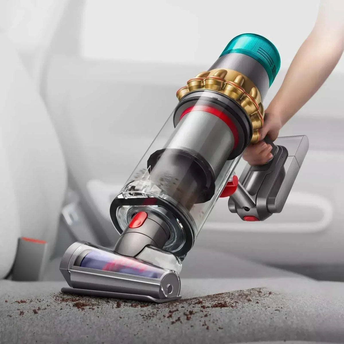 Dyson V15 Detect Absolute Stick Vacuum Cleaner HEPA Filtration - Gold (447294-01) - A-1 Thread Vault