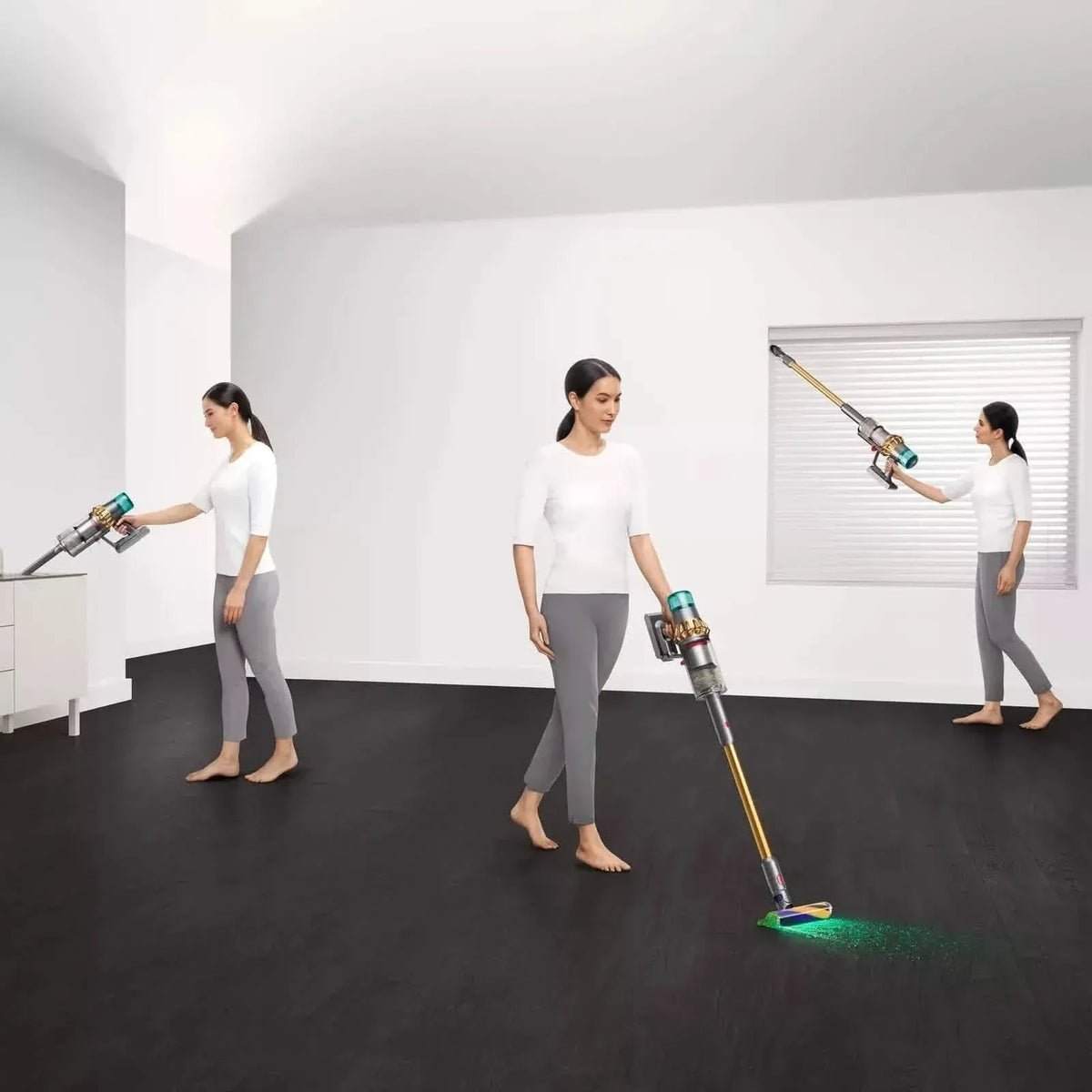 Dyson V15 Detect Absolute Stick Vacuum Cleaner HEPA Filtration - Gold (447294-01) - A-1 Thread Vault