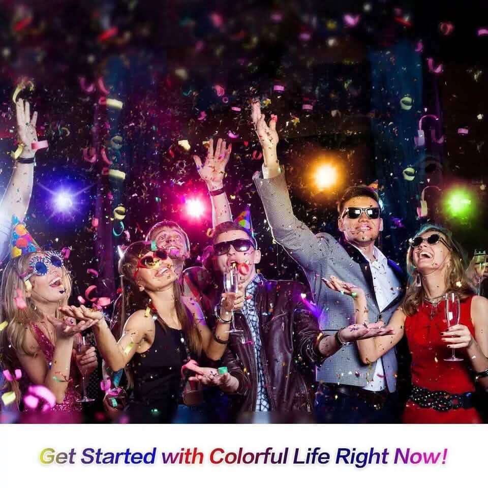 E27 RGB LED Light Bulb 16 Color Changing Magic RGBW Colorful Remote Control Lamp - A-1 Thread Vault