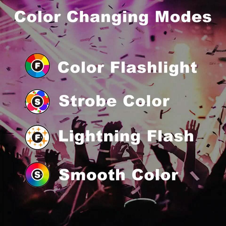 E27 RGB LED Light Bulb 16 Color Changing Magic RGBW Colorful Remote Control Lamp - A-1 Thread Vault