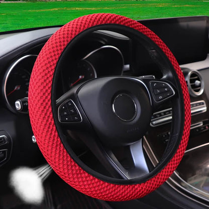 Breathable Comfortable Non-slip Mesh Steering Wheel Cover - A-1 Thread Vault
