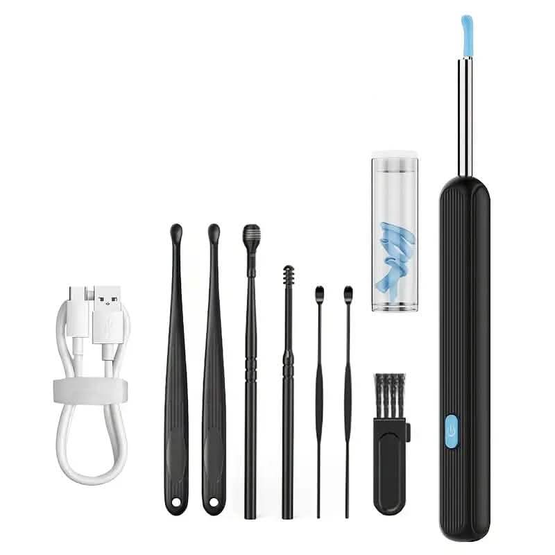 Ear Wax Removal Kit with Camera, Light and 6 Ear Spoons - A-1 Thread Vault