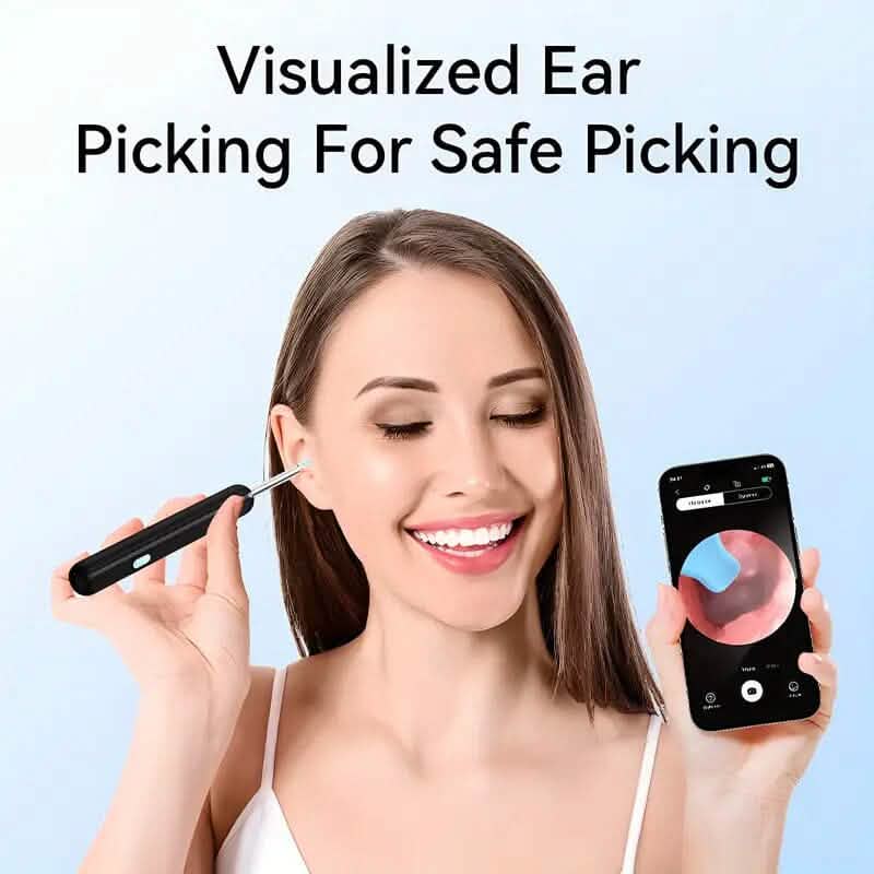 Ear Wax Removal Kit with Camera, Light and 6 Ear Spoons - A-1 Thread Vault