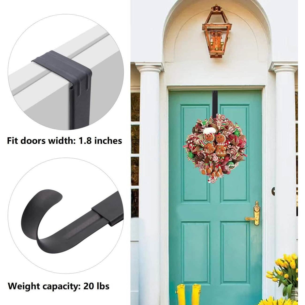 Easter Decorations Adjustable Wreath Hanger - A-1 Thread Vault