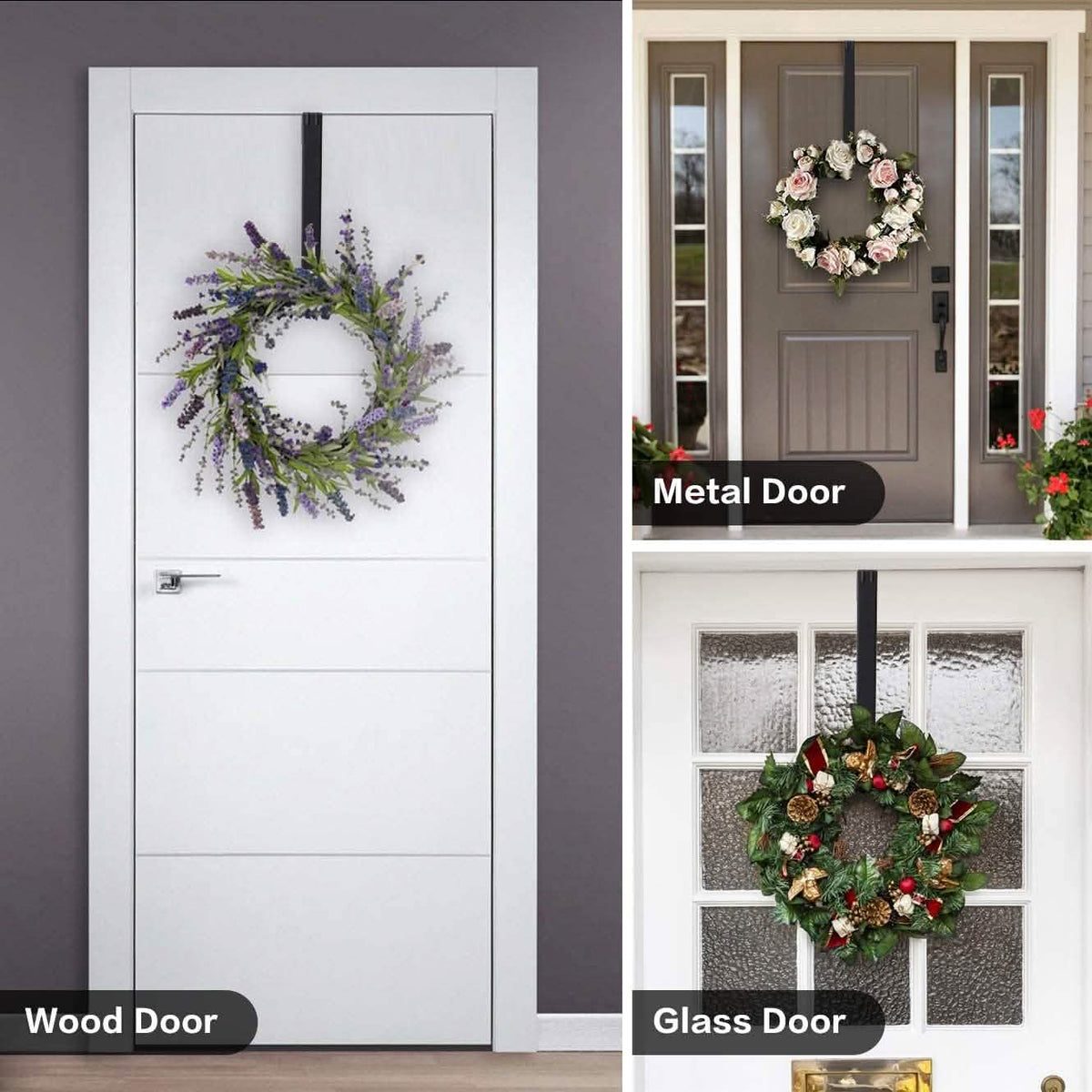 Easter Decorations Adjustable Wreath Hanger - A-1 Thread Vault