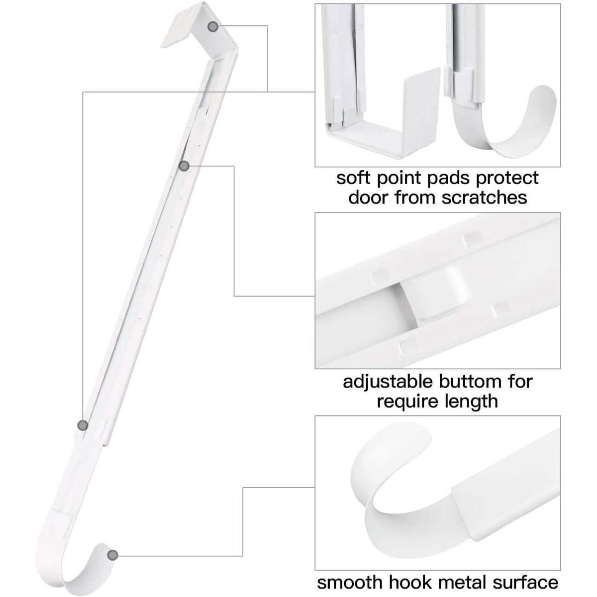 Easter Decorations Adjustable Wreath Hanger - A-1 Thread Vault