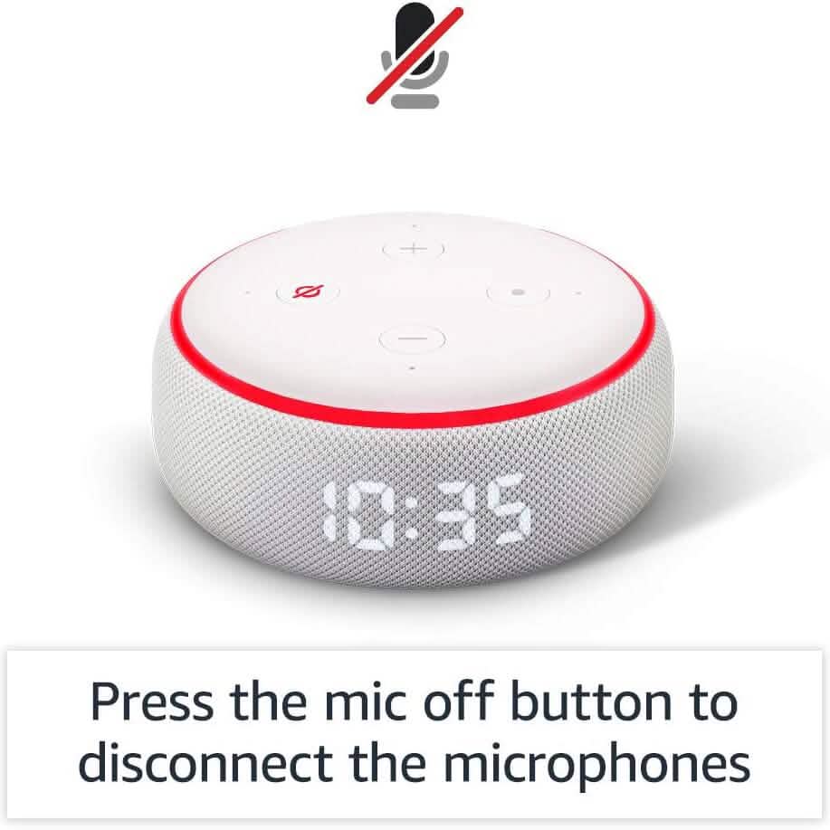 Echo Dot (3rd Gen) - Smart speaker with clock and Alexa (Refurbished) - A-1 Thread Vault