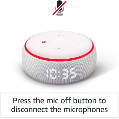 Echo Dot (3rd Gen) - Smart speaker with clock and Alexa (Refurbished) - A-1 Thread Vault