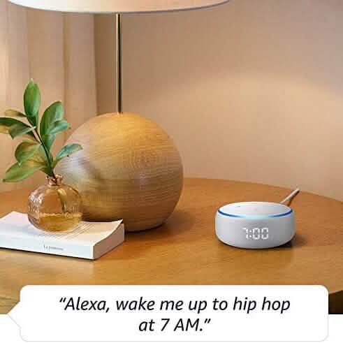 Echo Dot (3rd Gen) - Smart speaker with clock and Alexa (Refurbished) - A-1 Thread Vault
