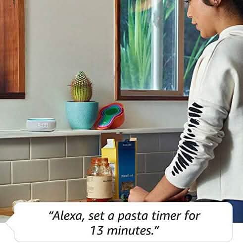 Echo Dot (3rd Gen) - Smart speaker with clock and Alexa (Refurbished) - A-1 Thread Vault